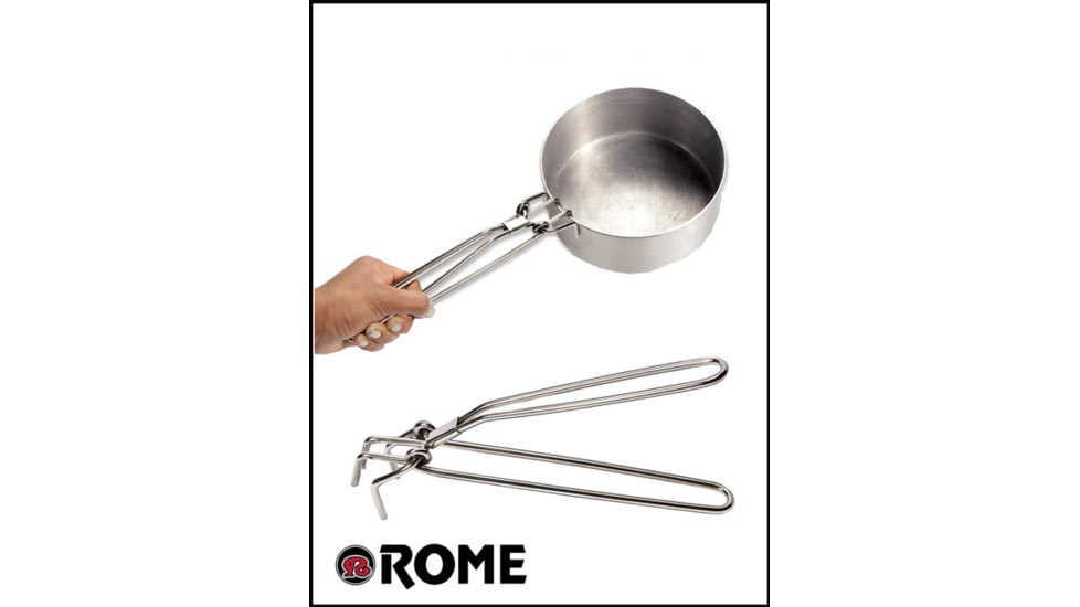 Rome Campfire Gripper-Stainless Steel