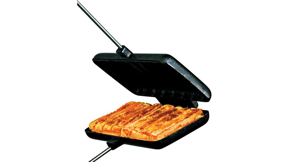 Rome Double Pie Iron- Cast Iron 1605