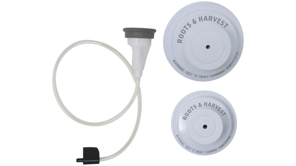 Roots &amp; Harvest Canning Jar Sealer Kit, Stainless Steel, 1608