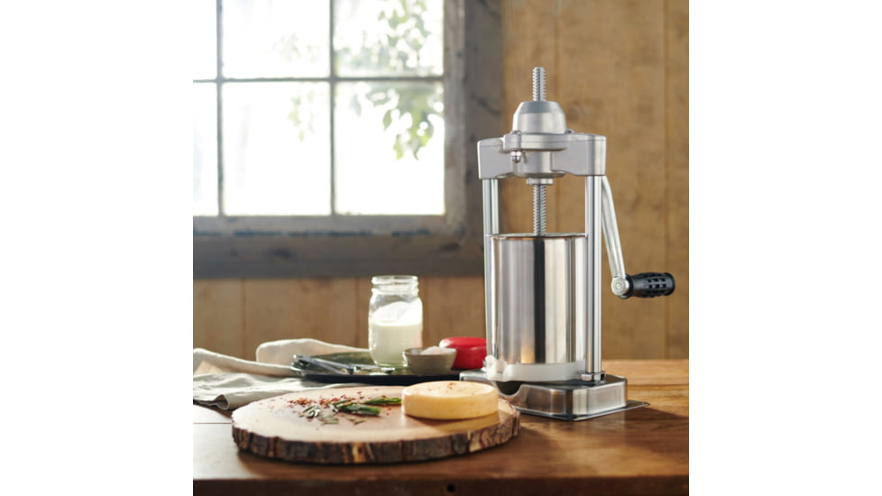 Roots &amp; Harvest Cheese Press, Stainless Steel, Medium, 1426