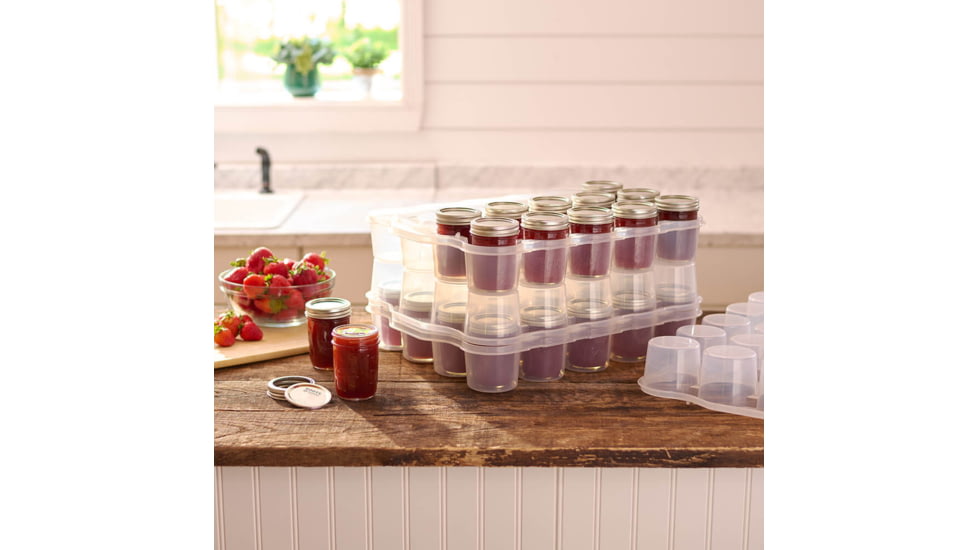 Roots &amp; Harvest SafeCrate for Quart Jars, 6 Count, 1718