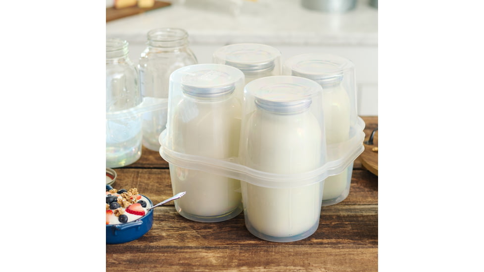 Roots &amp; Harvest SafeCrate for Quart Jars, 6 Count, 1718