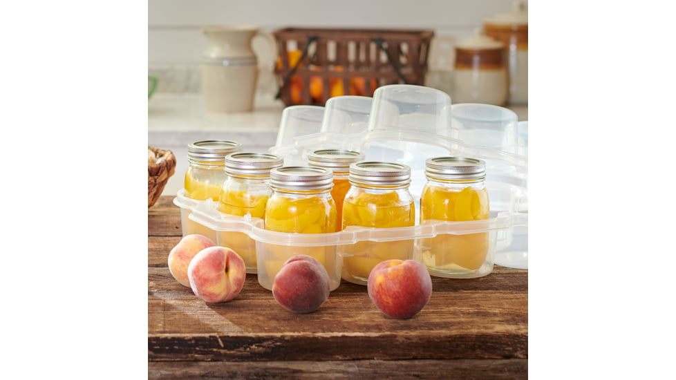 Roots &amp; Harvest SafeCrate for Quart Jars, 6 Count, 1718