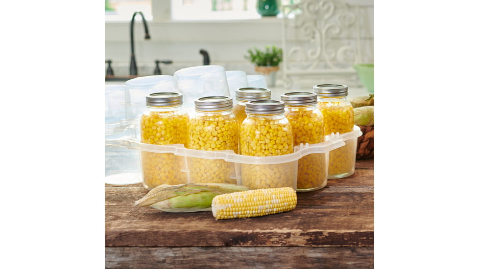 Roots &amp; Harvest SafeCrate for Quart Jars, 6 Count, 1718