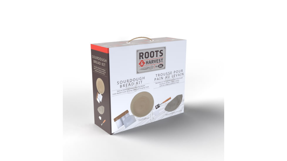 Roots &amp; Harvest Sourdough Kit, Stainless Steel/Brown, 1588