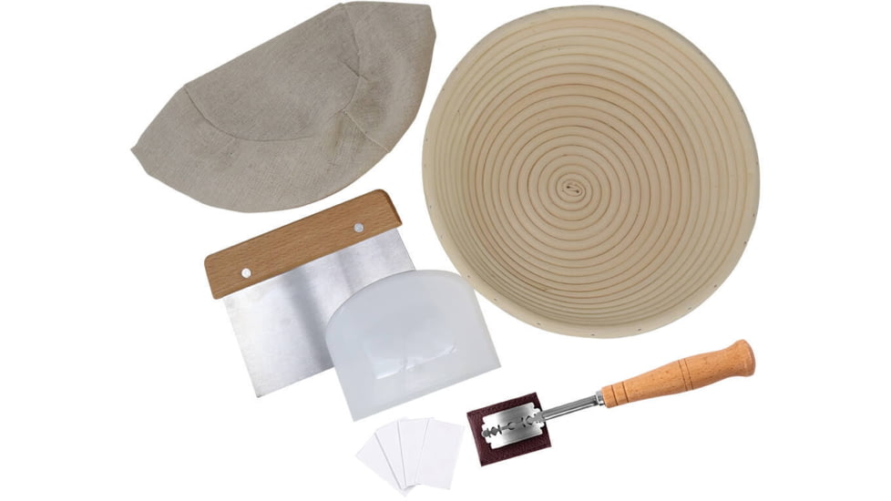 Roots &amp; Harvest Sourdough Kit, Stainless Steel/Brown, 1588