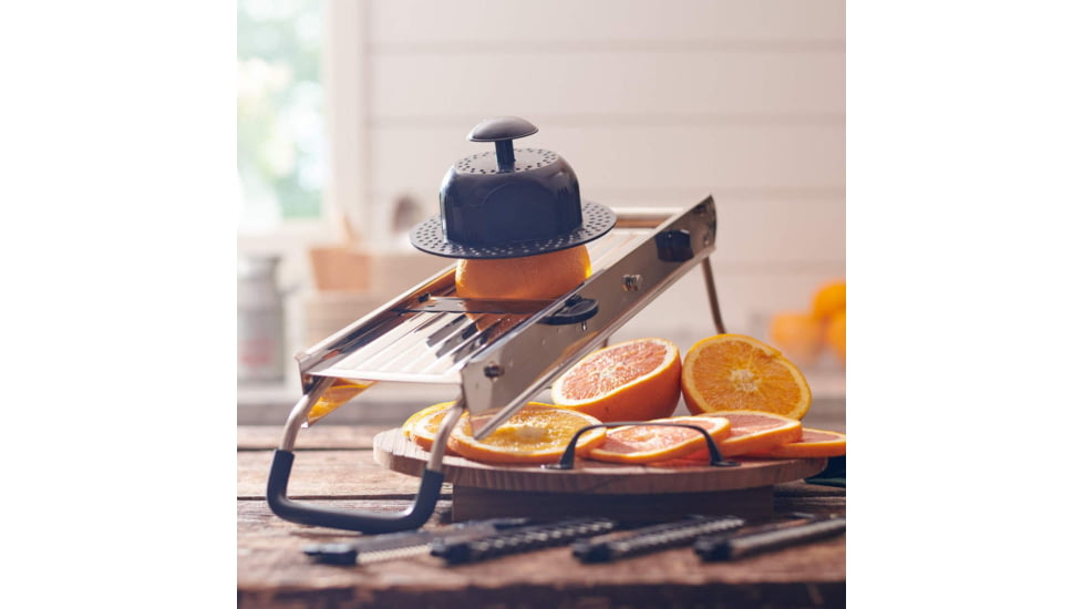 Roots &amp; Harvest Vegetable Slicer, Stainless Steel, Small, 829