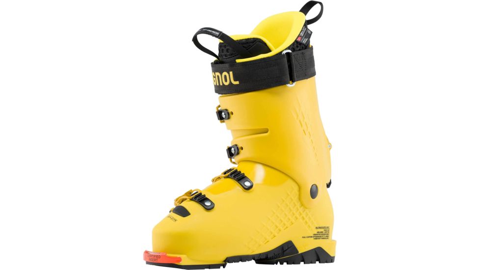 Rossignol Alltrack Elite 130 LT Alpine Touring Ski Boots, Sulfur Yellow, 25.5, RBH3000 000255