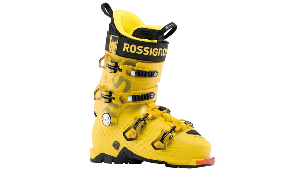 Rossignol Alltrack Elite 130 LT Alpine Touring Ski Boots, Sulfur Yellow, 25.5, RBH3000 000255
