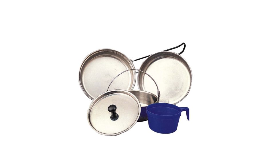 Rothco 5 Piece Stainless Steel Mess Kit, 169