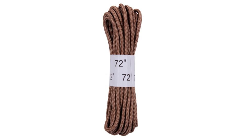 Rothco 72 Boot Laces, Coyote Brown, 7808-CoyoteBrown