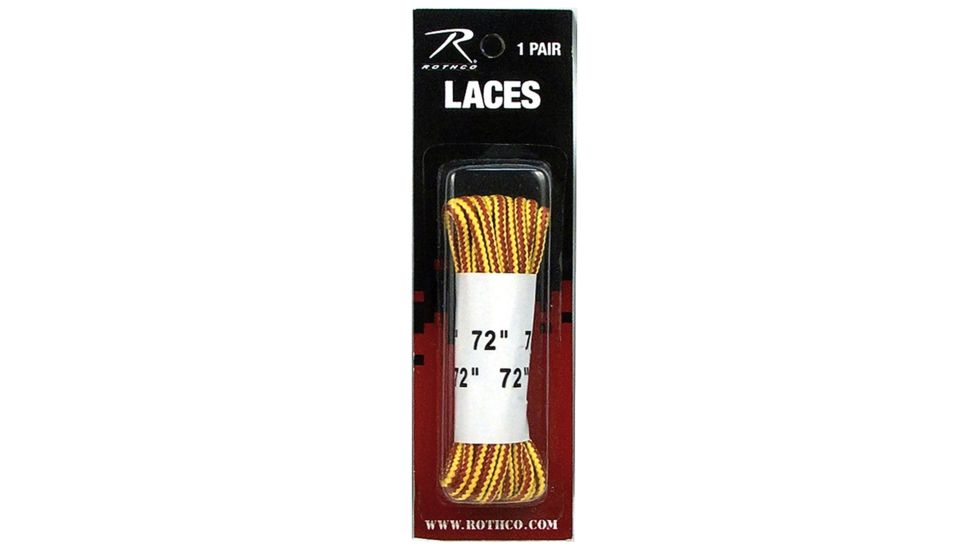 Rothco 72 Tan Nylon Work Boot Laces, 6158