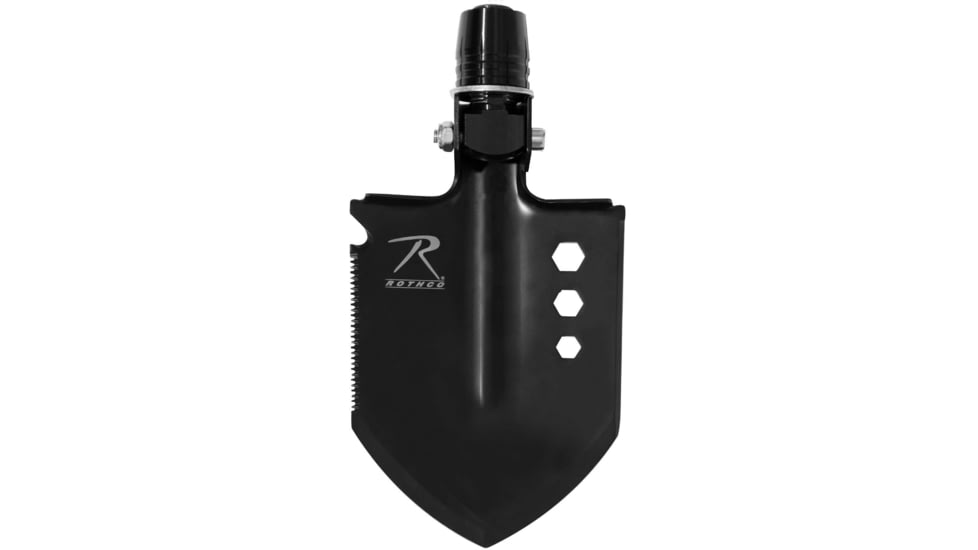 Rothco 8-in-1 Multi-Tool Survival Shovel / Portable Camping Entrenching Tool - Stainless Steel, 10156
