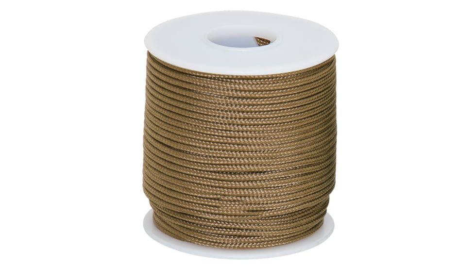 Rothco 95lb Micro Cord 100ft Spool, Coyote Brown, 87-CoyoteBrown