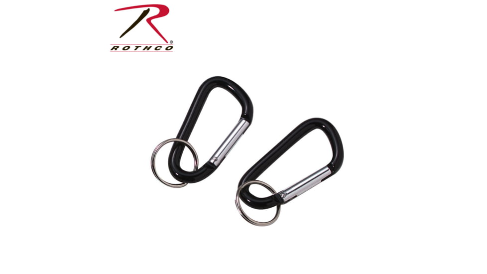 Rothco Accessory Carabiner with Key Ring, 281