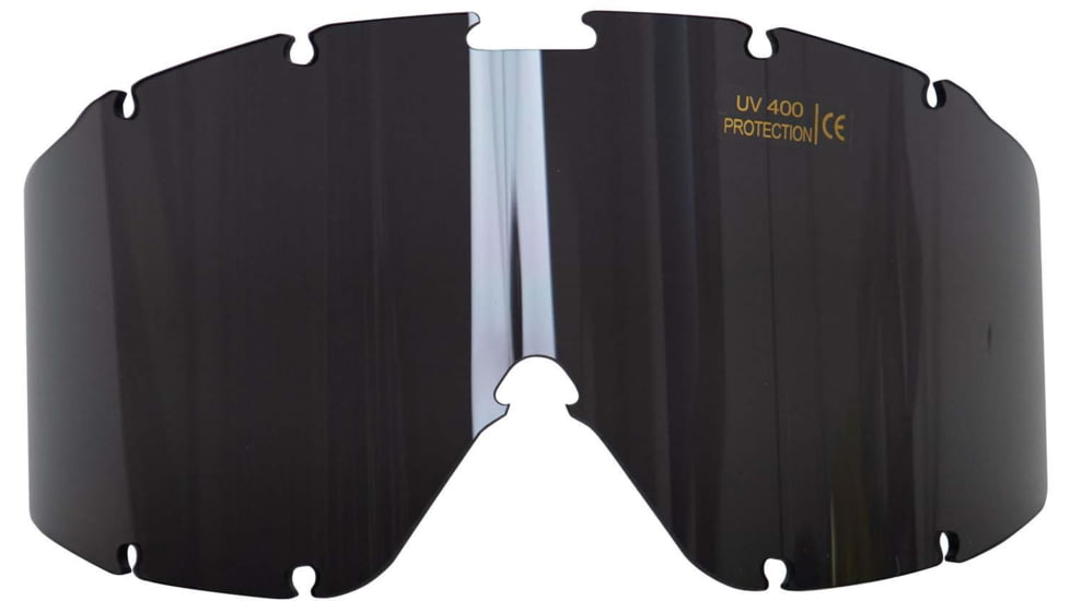 Rothco ANSI Ballistic OTG Goggle System, Interchangeable Smoke/Clear/Yellow Lenses, Black Frame, 1723-Black