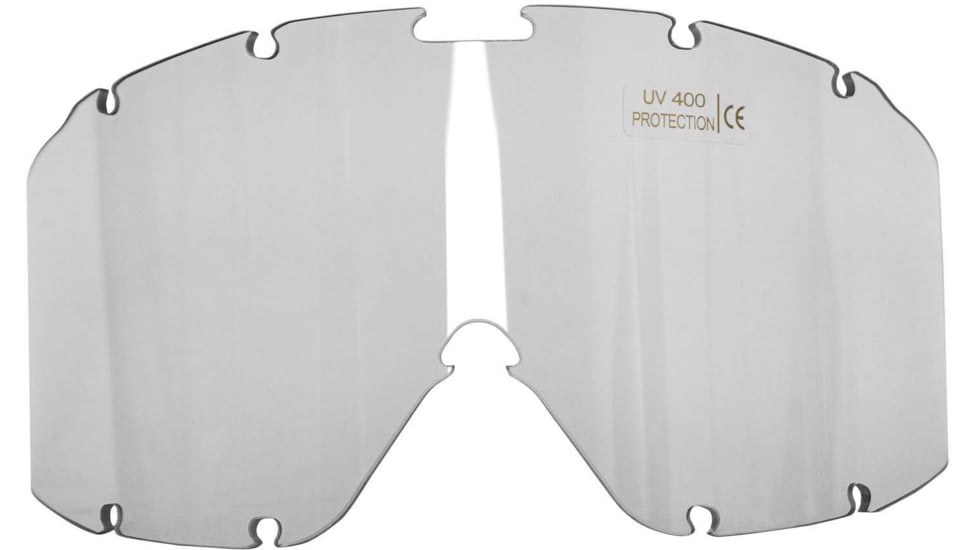 Rothco ANSI Ballistic OTG Goggle System, Interchangeable Smoke/Clear/Yellow Lenses, Black Frame, 1723-Black