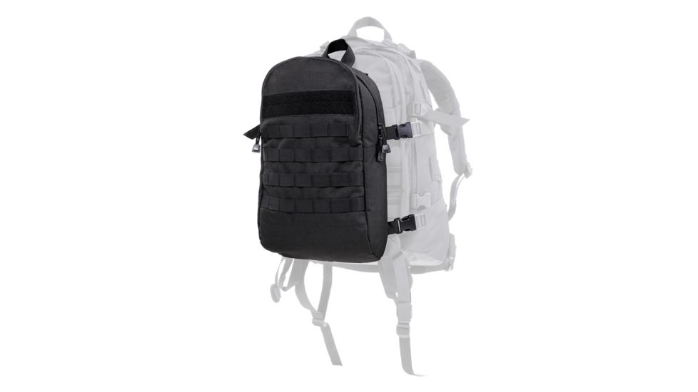 Rothco Backup Connectable Back Pack, Black, 28510-Black