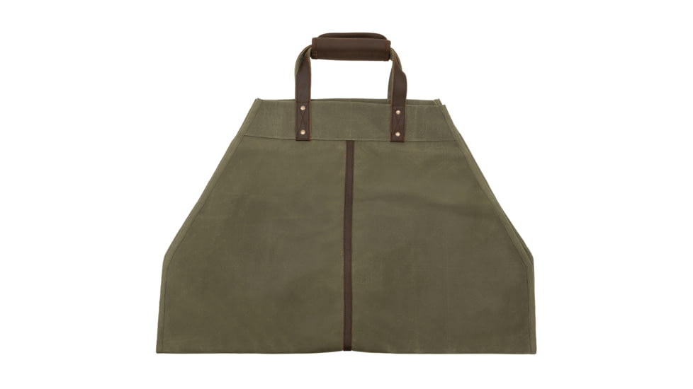 Rothco Backwoods Waxed Canvas Log Carrier, Olive Drab, 71081-OliveDrab