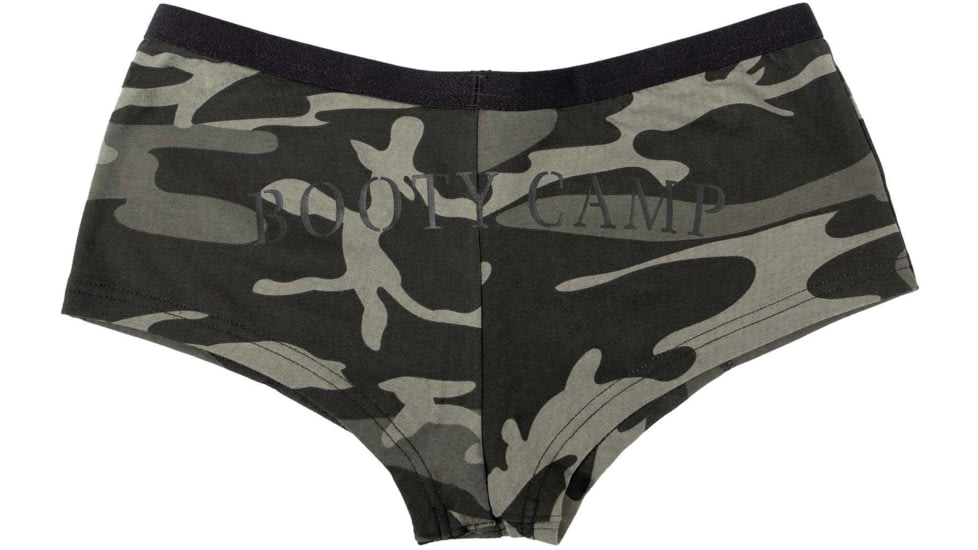 Rothco Black Camo Booty Camp Shorts - Womens, 2XL, 3715-2XL
