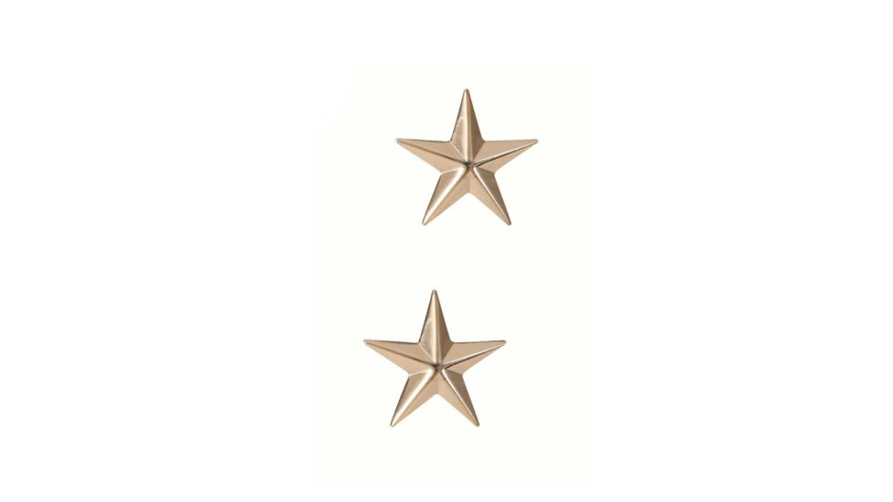 Rothco Brigadier General Insignia Stars, Gold, 1716-Gold