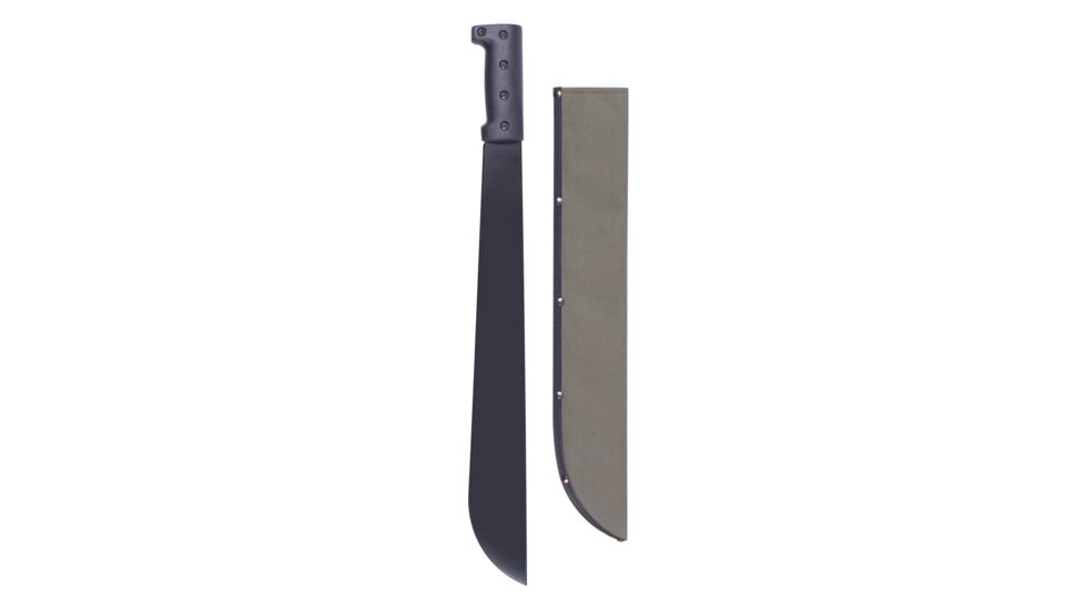 Rothco Bush Pro Steel Machete w/Sheath, 1919