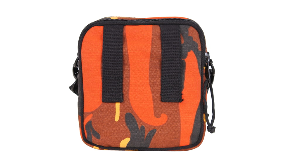 Rothco Camo Excursion Organizer Shoulder Bag, Savage Orange Camo, 2323