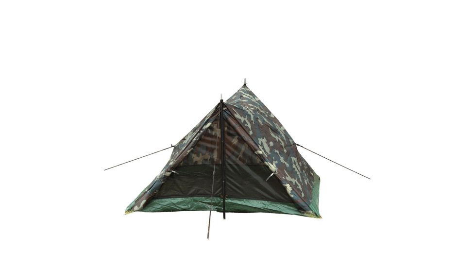 Rothco Camo Two Man Trail Tent, Woodland Camo, 3808-WoodlandCamo