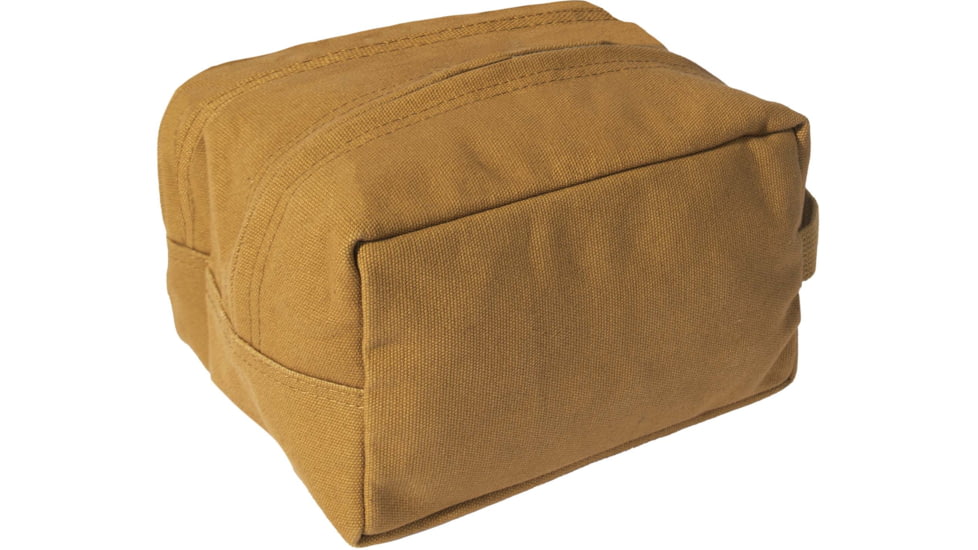 Rothco Canvas Dual Compartment Travel Kit, Coyote Brown, 9126-CoyoteBrown