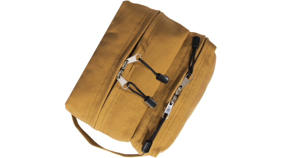 Rothco Canvas Dual Compartment Travel Kit, Coyote Brown, 9126-CoyoteBrown