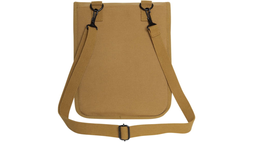 Rothco Canvas Map Case Shoulder Bag, Coyote Brown, 5595-CoyoteBrown