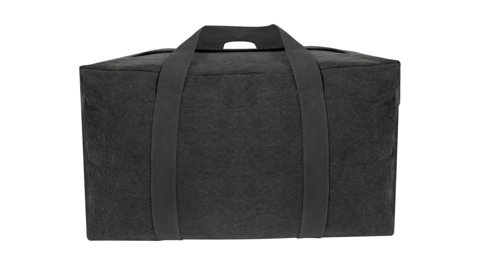 Rothco Canvas Parachute Cargo Bag, Charcoal Grey, 31230