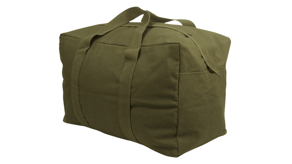 Rothco Canvas Parachute Cargo Bag, Olive Drab, 3123-OliveDrab