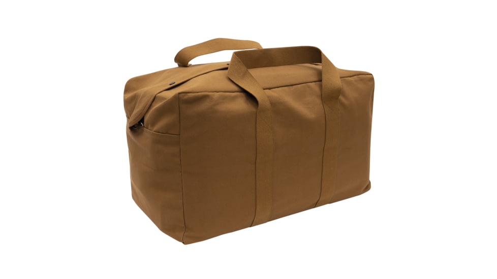 Rothco Canvas Parachute Cargo Bag, Work Brown, 31231-WorkBrown