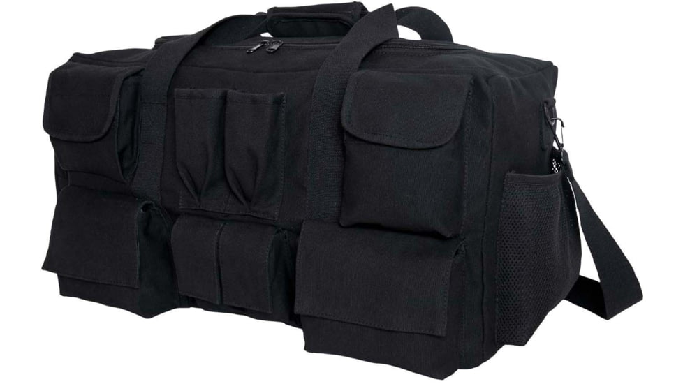 Rothco Canvas Pocketed Military Gear Bag, 29in x 13in x 11.5in, 2483