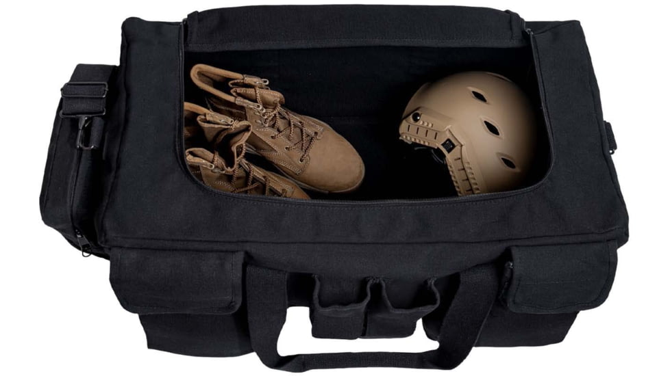 Rothco Canvas Pocketed Military Gear Bag, 29in x 13in x 11.5in, 2483