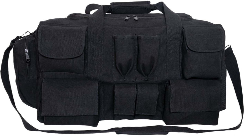 Rothco Canvas Pocketed Military Gear Bag, 29in x 13in x 11.5in, 2483