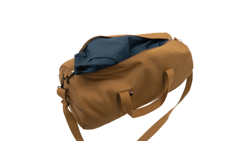 Rothco Canvas Shoulder Duffle Bags, 19 in, Work Brown, 22410-WorkBrown-19Inches