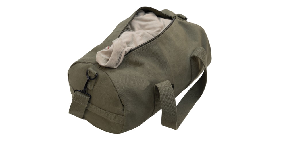 Rothco Canvas Shoulder Duffle Bags, 15in, Olive Drab, 22151-OliveDrab-15Inches