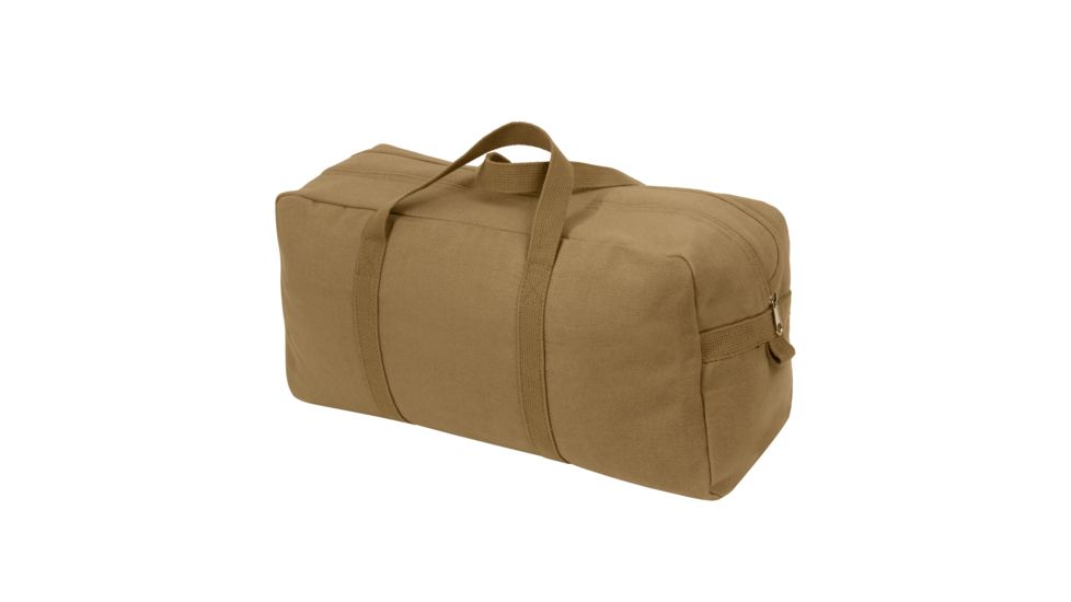 Rothco Canvas Tanker Style Tool Bag, Coyote Brown, 8062