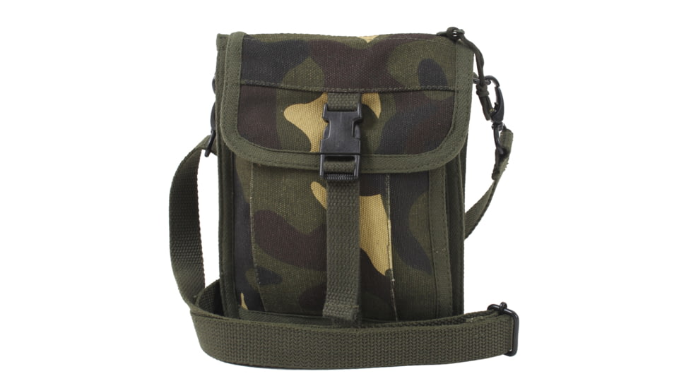 Rothco Canvas Travel Portfolio Bag, Brown, 2125-Brown