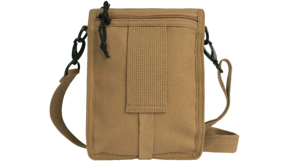 Rothco Canvas Travel Portfolio Bag, Coyote Brown, 21250-CoyoteBrown