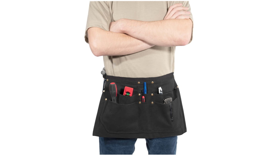 Rothco Canvas Waist Work Apron, Black, 42024-Black