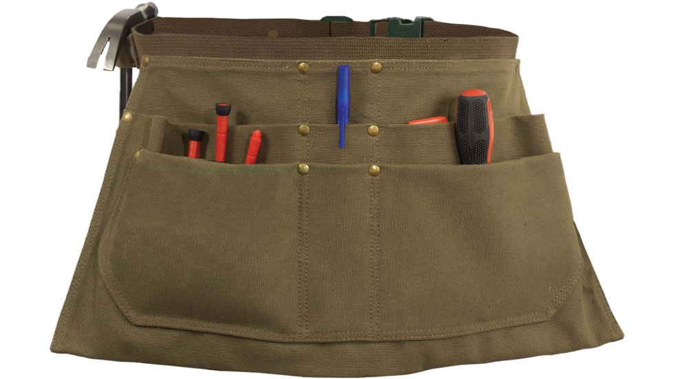 Rothco Canvas Waist Work Apron, Olive Drab, 42026-OliveDrab