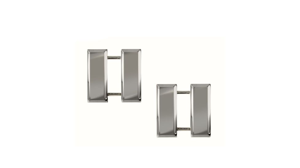 Rothco Captain Rank Insignia, Silver, 1702-Silver