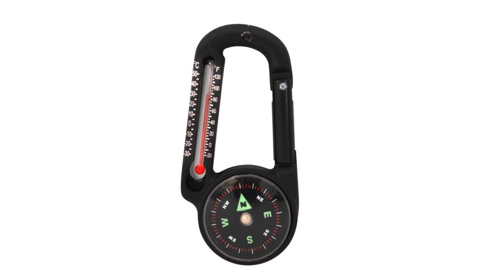Rothco Carabiner Compass/Thermometer, 6500