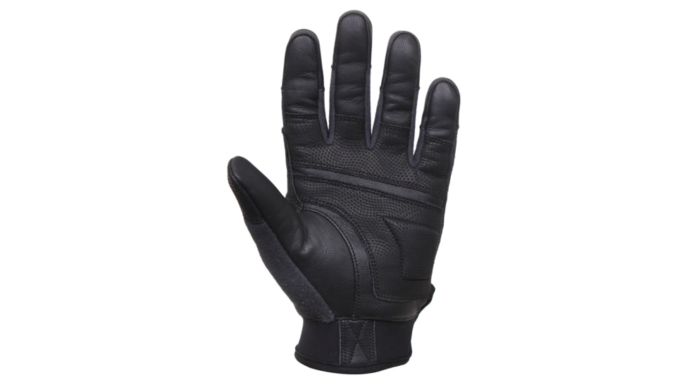 Rothco Carbon Fiber Hard Knuckle Cut/Fire Resistant Gloves - Mens, Black, 2XL, 2808-Black-2XL