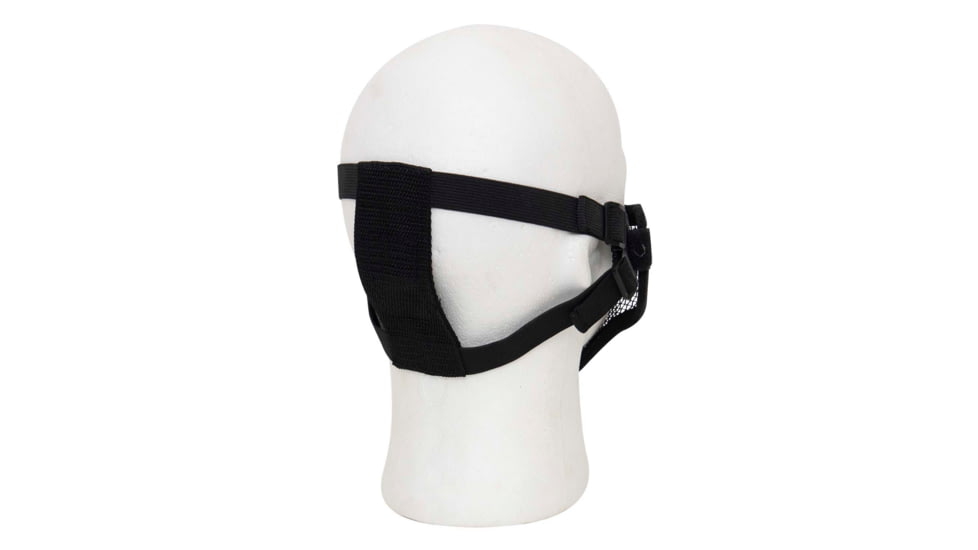 Rothco Carbon Steel Half Face Mask, Black, 847-Black