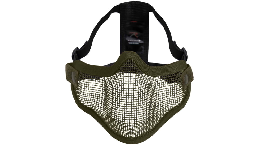 Rothco Carbon Steel Half Face Mask, Olive Drab, 857-OliveDrab
