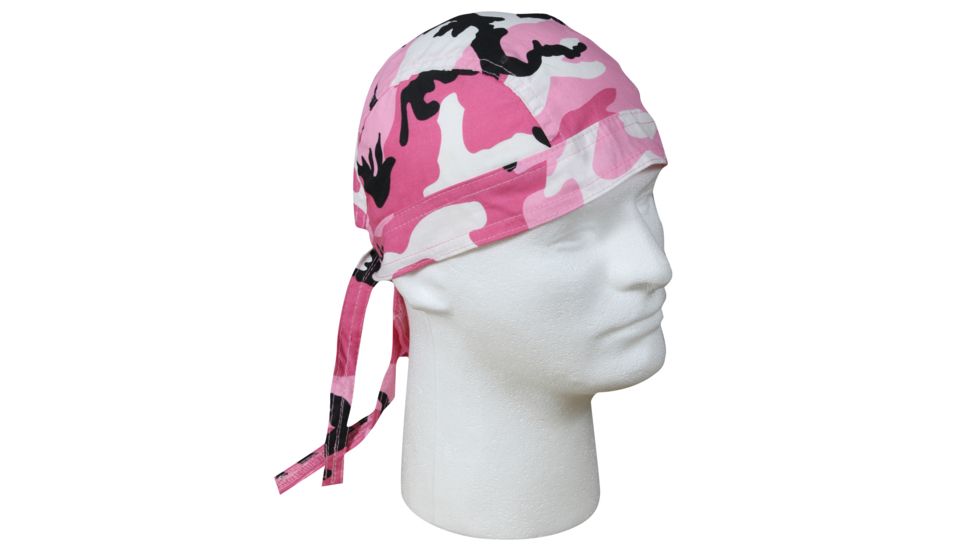 Rothco Color Camo Headwrap, Pink Camo, 5195-PinkCamo